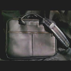 Leather Briefcase / Laptop Bag